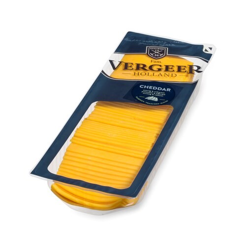 Vergeer Чедър 50% Слайс 1 кг
